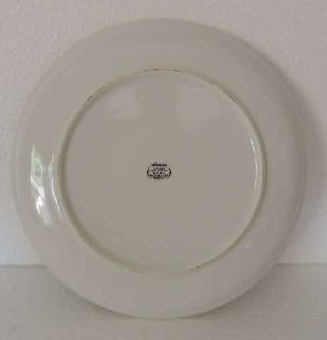CHINESE PLATE - HAND PAINTED AND SIGNED (MARIWA)