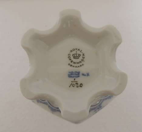 ROYAL COPENHAGEN BLUE FLUTED  FULL LACE COFFEE/CHOCOLATE POT - Reserved for Louky