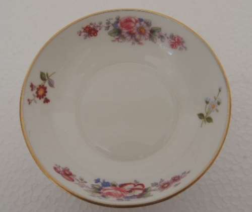 ROYAL CROWN DERBY - "DERBY POSIES" - TEA STRAINER AND TEA BAG HOLDER