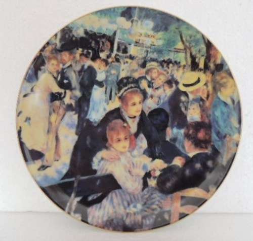 LIMOGES MASTERPIECES OF IMPRESSIONISM - "LE MOULIN DE LA GALETTE"  by Renoir
