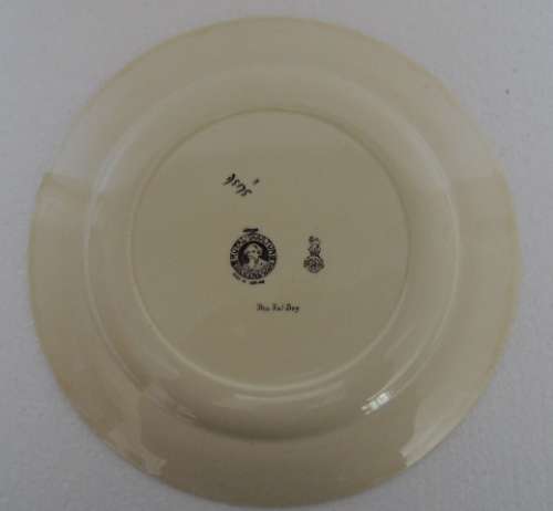 ROYAL DOULTON DICKENS WARE RACK PLATE 26 cm - "THE FAT BOY"