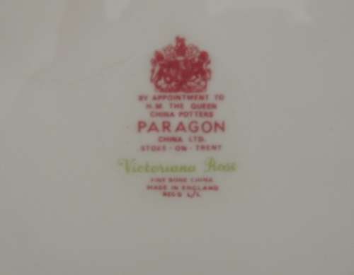 PARAGON TRIO - "VICTORIANA ROSE", last one