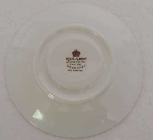ROYAL ALBERT TRIO - "GOSSAMER", Dark blue