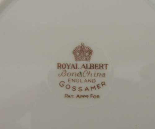 ROYAL ALBERT TRIO - "GOSSAMER", Orange