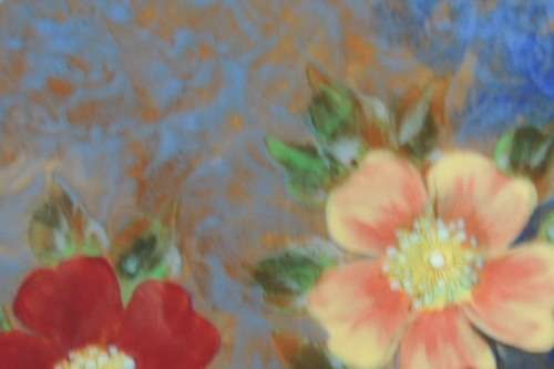 ROYAL DOULTON CHARGER "WILD ROSE"