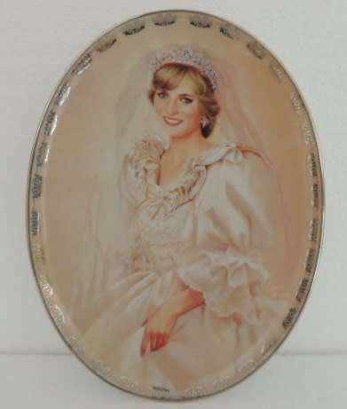 BRADFORD EXCHANGE 'DIANA QUEEN OF OUR HEARTS' PLATE - " THE PEOPLE'S PRINCESS"