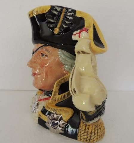 ROYAL DOULTON LARGE CHARACTER JUG - "VICE-ADMIRAL LORD NELSON" D6932