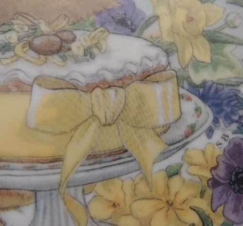 FRANKLIN MINT HEIRLOOM PLATE - "TEDDY"S EASTER TREAT",  boxed with COA