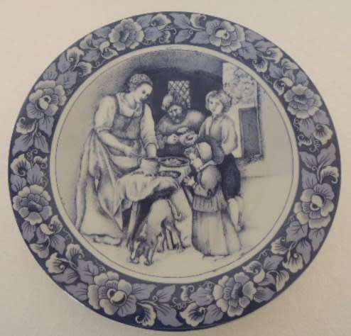 DELFT PLATE SPECIAL LIMITED COLLECTORS EDITION - "SAYING GRACE"