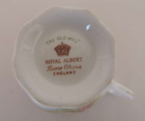 ROYAL ALBERT TRIO PLUS EXTRAS - "THE OLD MILL"