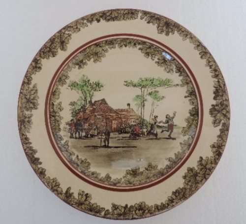 ROYAL DOULTON RACK PLATE - "VILLAGE FETE"