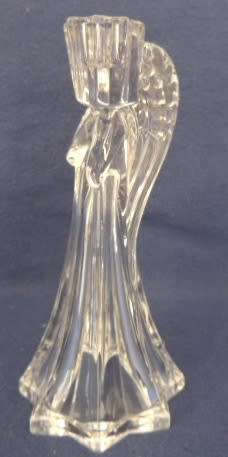 MIKASA GERMAN CRYSTAL ANGEL CANDLE HOLDER (BOXED)