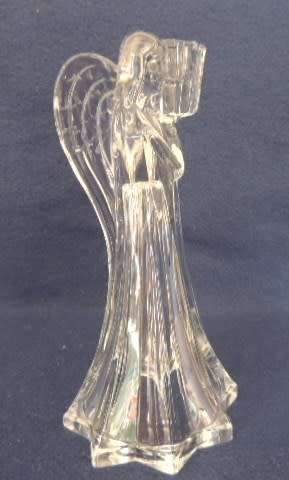 MIKASA GERMAN CRYSTAL ANGEL CANDLE HOLDER (BOXED)