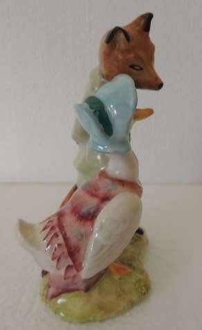 BESWICK BEATRIX POTTER - JEMIMA PUDDLEDUCK WITH FOXY WHISKERED GENTLEMAN