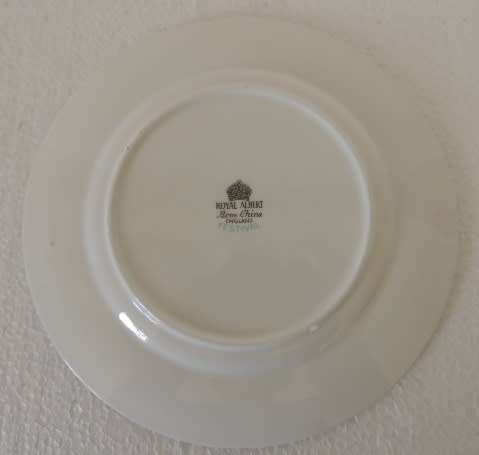 ROYAL ALBERT SIDE PLATE - "FESTIVAL"
