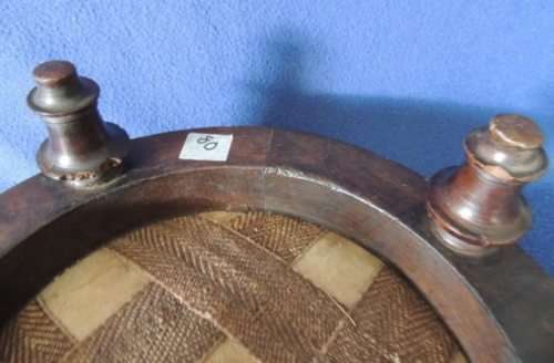 EDWARDIAN MAHOGANY FOOTSTOOL