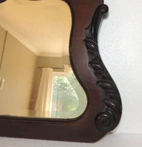 MAGNIFICENT EDWARDIAN WALL MIRROR, clearance sale
