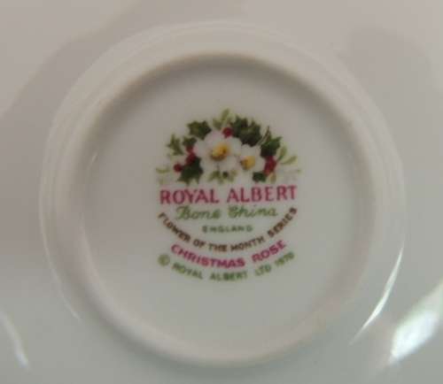 Royal Albert Flower of The Month Miniature Duo - DECEMBER