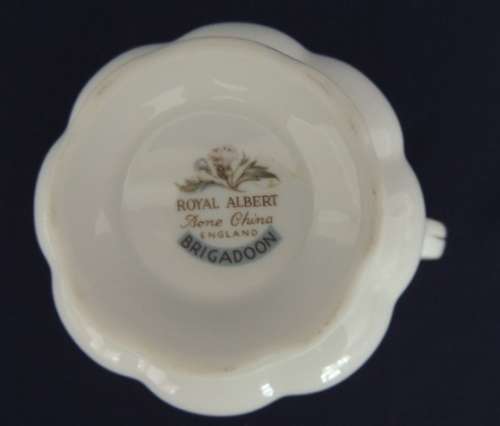 Royal Albert Brigadoon Milk Jug and Sugar Bowl
