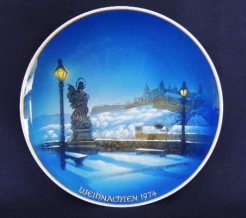 Rosenthal Christmas Plate 1974