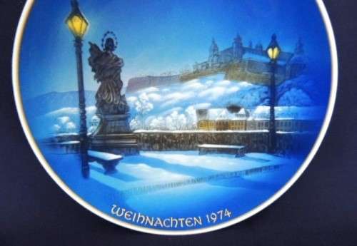 Rosenthal Christmas Plate 1974