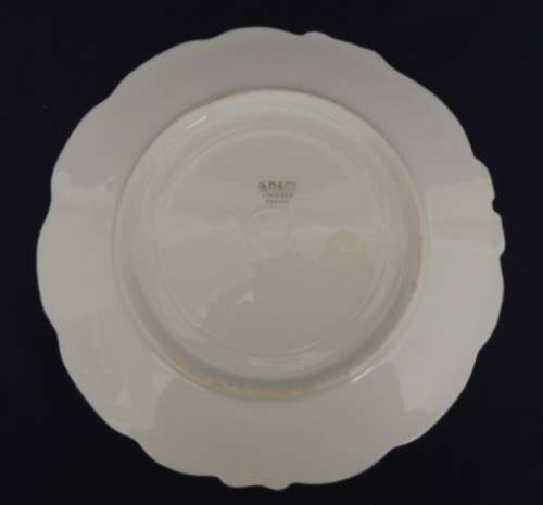 Limoges G D and CIE Cabinet Plate