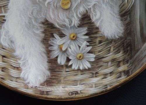 Danbury Mint WESTIES Collector`s Plate - HITCHING A RIDE