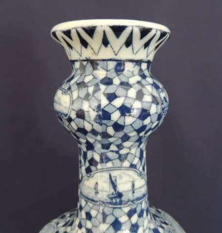 Louis Regout Pair of Dec 542 Vases