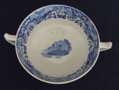 Copeland Spode Soup Coupe and Saucer (Old back stamp)