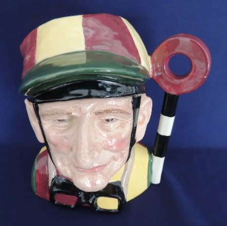 Royal Doulton Large Character Jug - Jockey D 6625