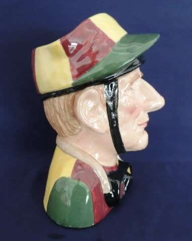 Royal Doulton Large Character Jug - Jockey D 6625