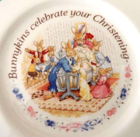 Royal Doulton - Bunnykins Celebrate Your Christening (Original box)
