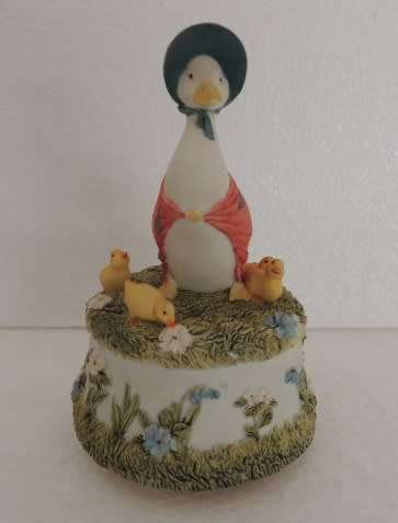 Beatrix Potter Musical Box by BFA - Jemima Puddle-duck