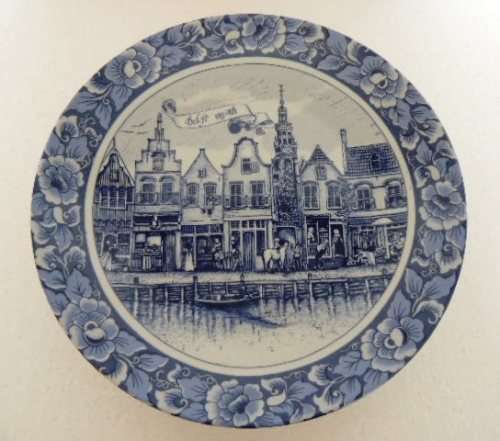 Delft Special Limited Collector`s Edition Plate - 25 cm