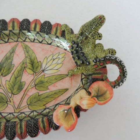 Ardmore Crocodile Dish - 29cm