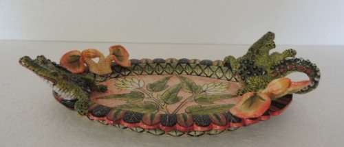 Ardmore Crocodile Dish - 29cm