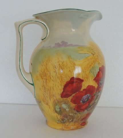 Royal Doulton `Poppies in a Cornfield` Jug - Large