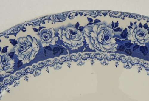 Flow Blue `CHESTER` K & Co Late Mayers - Large Meat Platter
