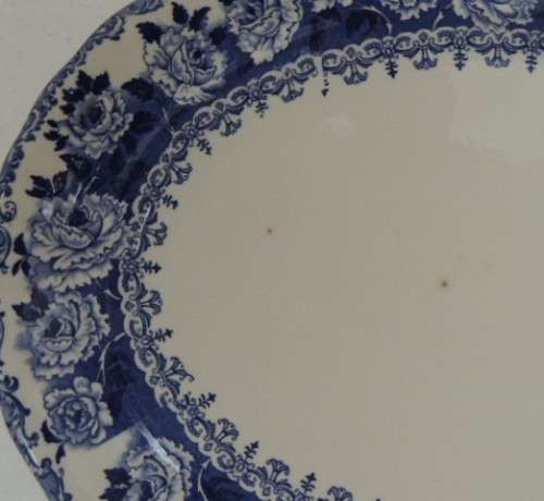 Flow Blue `CHESTER` K & Co Late Mayers - Medium Meat Platter