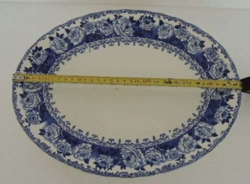 Flow Blue `CHESTER` K & Co Late Mayers - Medium Meat Platter
