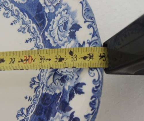 Flow Blue `CHESTER` K & Co Late Mayers - Medium Meat Platter