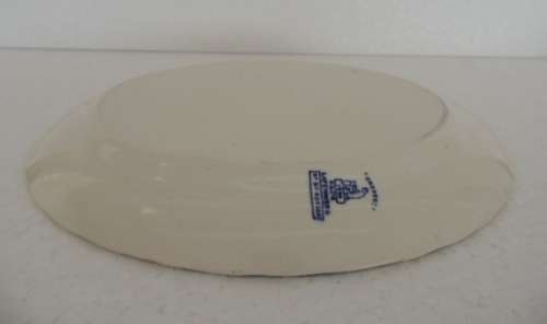 Flow Blue `CHESTER` K & Co Late Mayers - Small Meat Platter