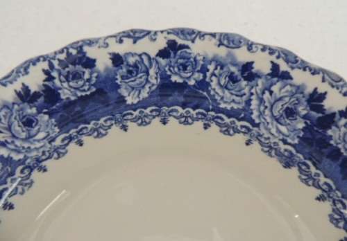Flow Blue `CHESTER` K & Co Late Mayers - Soup Bowls (bid per each)