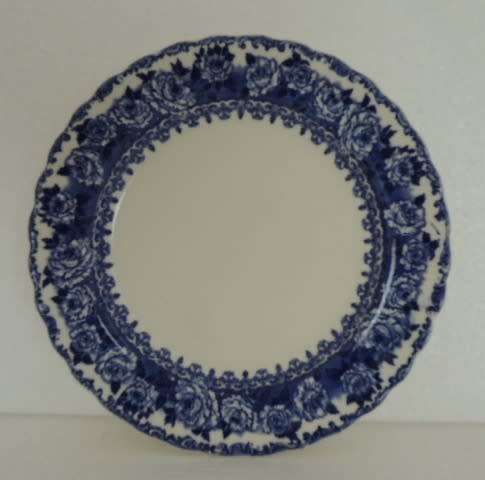 Flow Blue `CHESTER` K & Co Late Mayers - Plates 19.5 cm (bid per each)