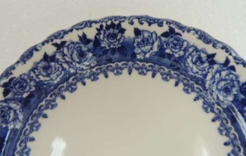 Flow Blue `CHESTER` K & Co Late Mayers - Plates 19.5 cm (bid per each)