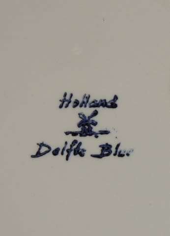 Delft Plate - Spring Planting 25.5 cm