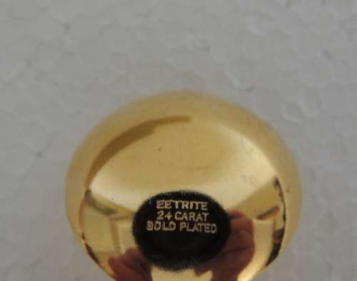 Eetrite 24 ct Gold Plated Sugar Spoon - Boxed