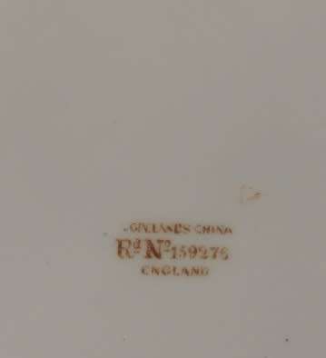 Antique Copeland`s China Plates Rd No 159276