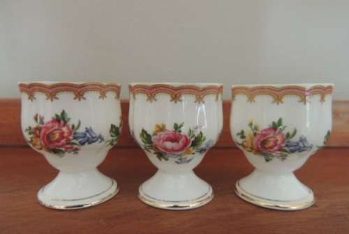 Royal Albert Set of Three Eggcups - Lady Carlyle