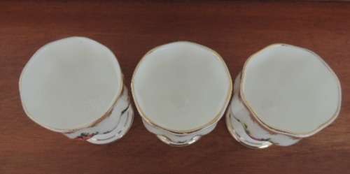 Royal Albert Set of Three Eggcups - Lady Carlyle